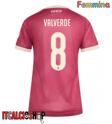 Real Madrid Federico Valverde #8 Terza Maglia Femmina 2026-27 Manica Corta Real Madrid Federico Valverde #8 Terza Maglia Femmina 2026-27 Manica Corta